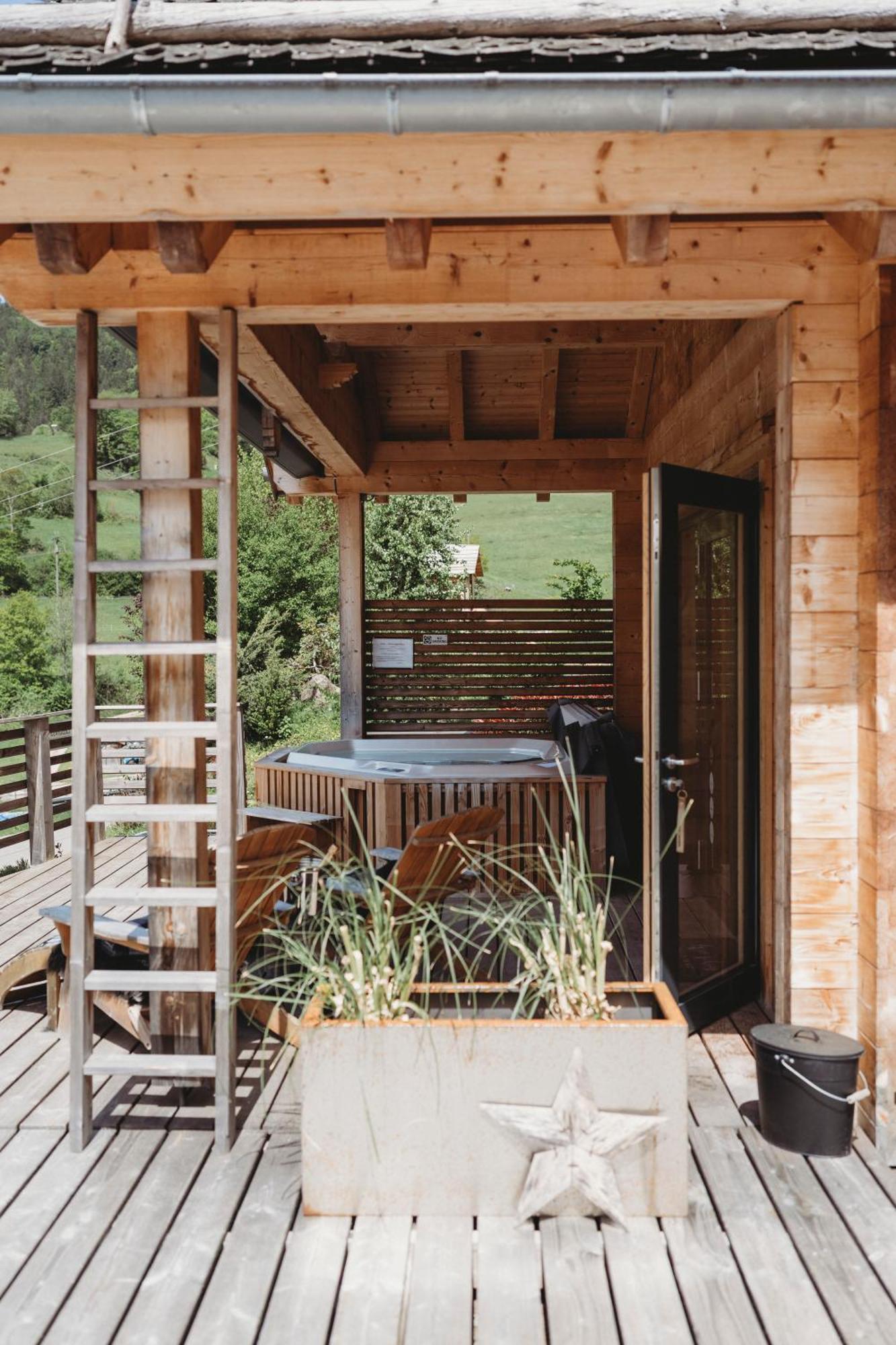 Lieblingsort - Schwarzwald Chalet Lodges 노이엔베크 외부 사진